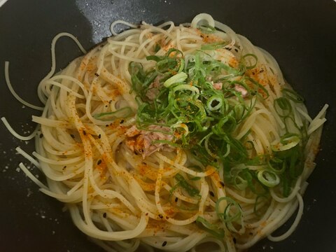 和風ツナパスタ